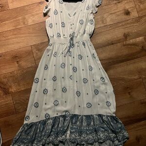 Floral Print Women's Dress